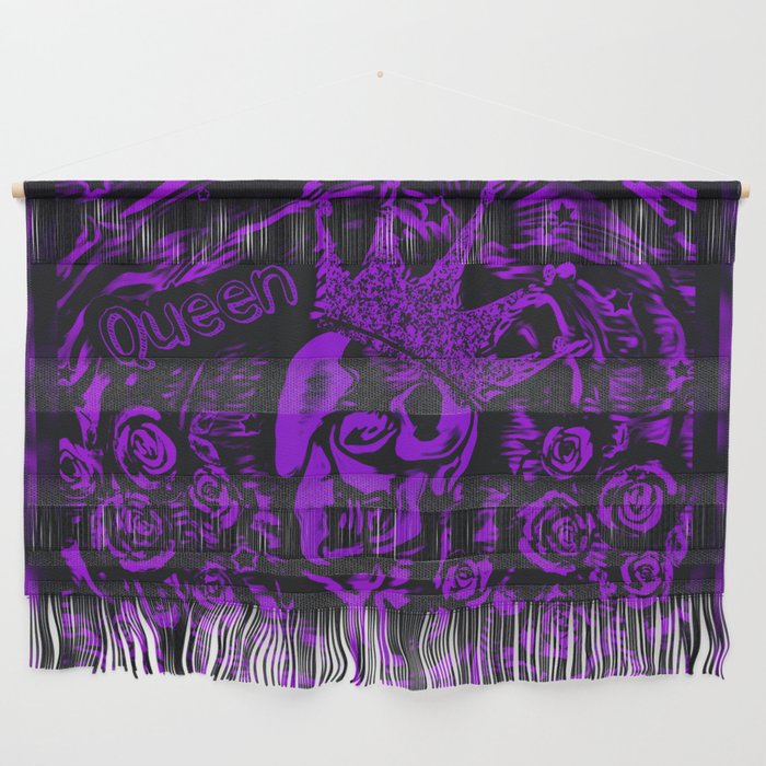 The Queen of Purple Forever Wall Hanging