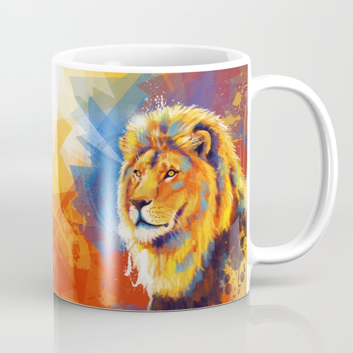 Majesty - Lion portrait Coffee Mug