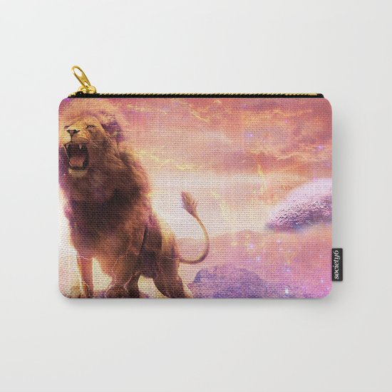 Roaring Space Lion Carry-All Pouch