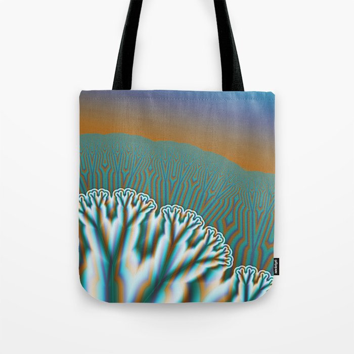 Fractal Forest Abstract Art Tote Bag