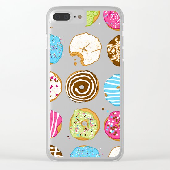 Sweet donuts Clear iPhone Case