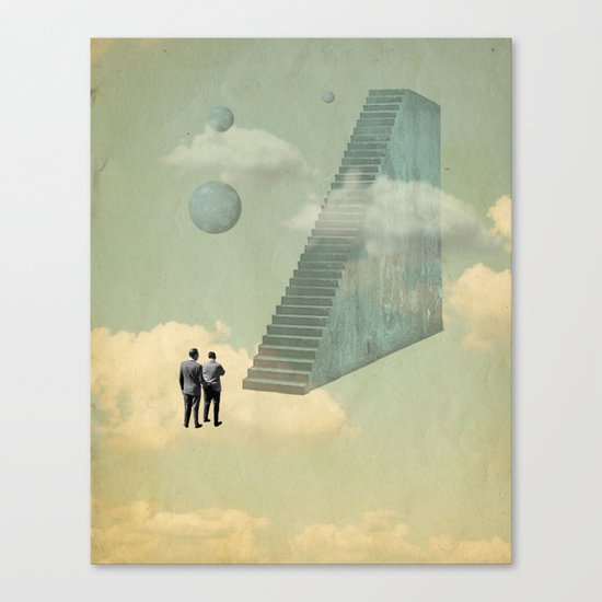 Numbers Up Canvas Print