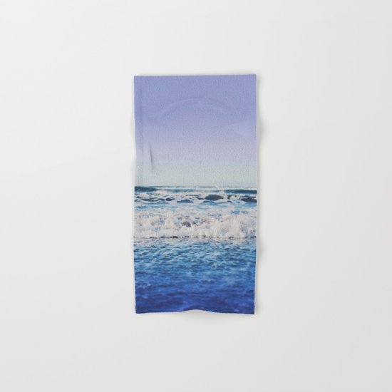 Indigo Waves Hand & Bath Towel