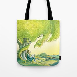 Tolkien And His Dragons Tote Bag
