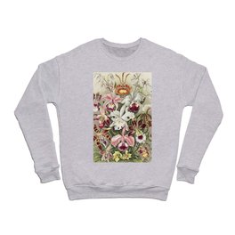 Orchideae–Denusblumen Crewneck Sweatshirt