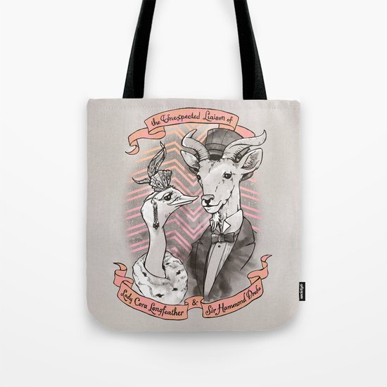 The Unexpected Liaison Tote Bag