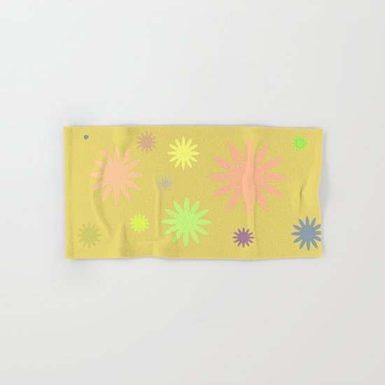 Floral Hand & Bath Towel
