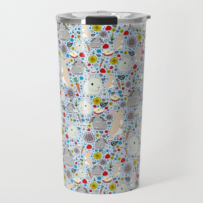 Bunny Rabbits Travel Mug