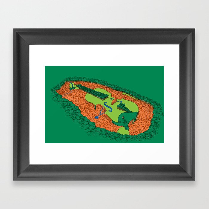 Fiddler's Green Framed Art Print