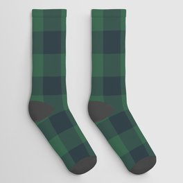 rainforest pattern Socks | Emerald, Buffalo, Plaid, Modern, Check, Camping, Saintpatrick, Bright, Saint, Geometric 