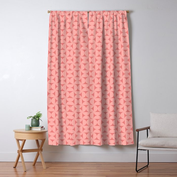 Patterned Geometric Shapes CLV Blackout Curtain by colour poems Society6