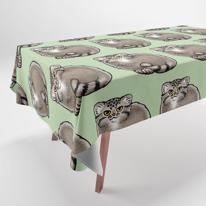 Pallas's Cat / Manul Cat Tablecloth