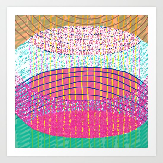 STACKZ Art Print