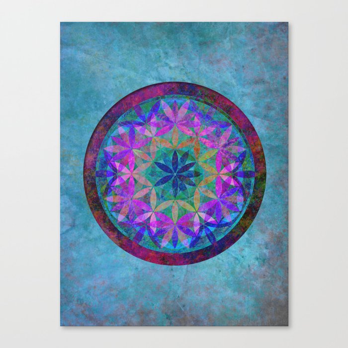 Flower of Life 3 Canvas Print