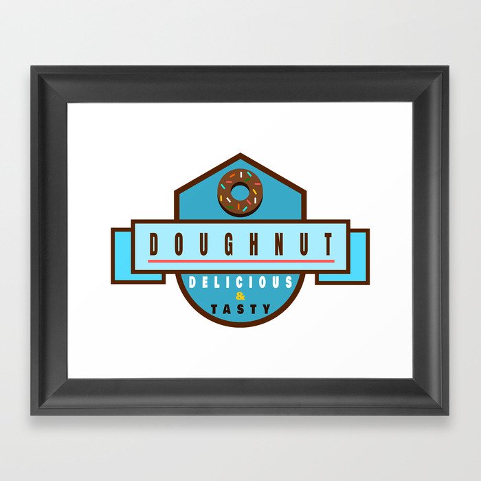 Doughnuts Framed Art Print