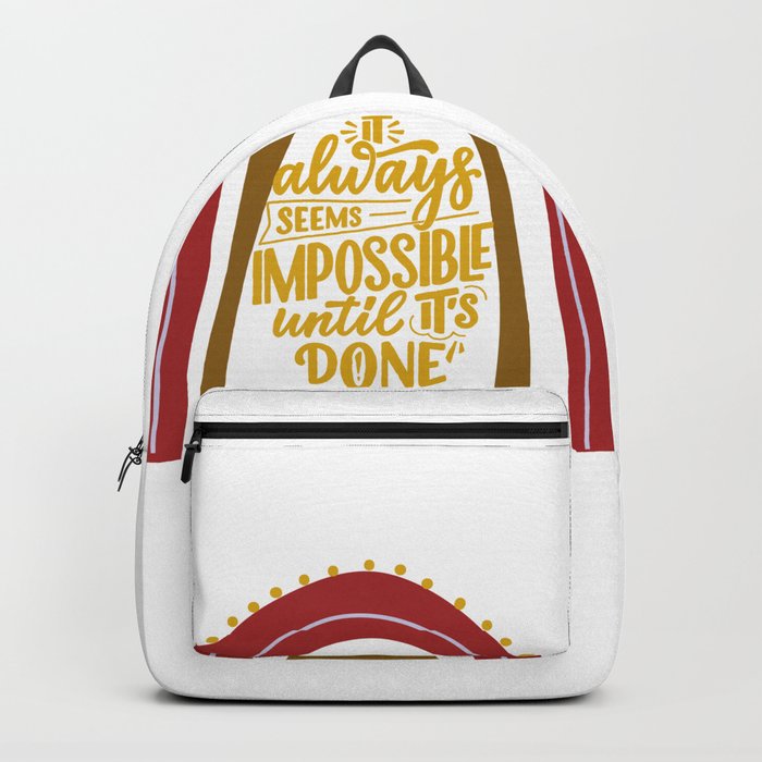 Creative Thoughts Out Loud Backpack