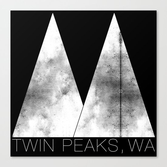 Twin Peaks, WA (White Lodge) Canvas Print