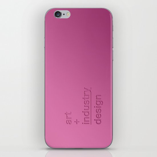 art + industry = design iPhone & iPod Skin