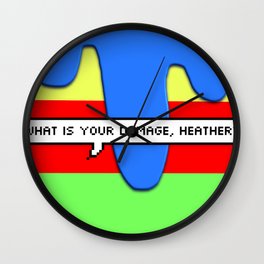 Heathers Wall Clock