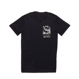 black white beach T Shirt