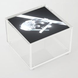 Blurred Black  Acrylic Box