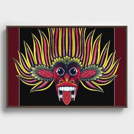 Devil Framed Canvas