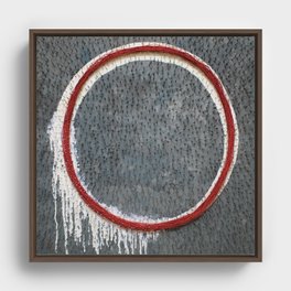 Circle Framed Canvas
