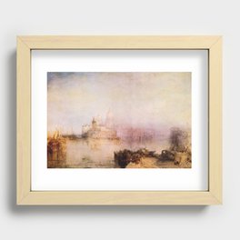 The Dogana and Santa Maria della Salute J. M. W. Turner Recessed Framed Print