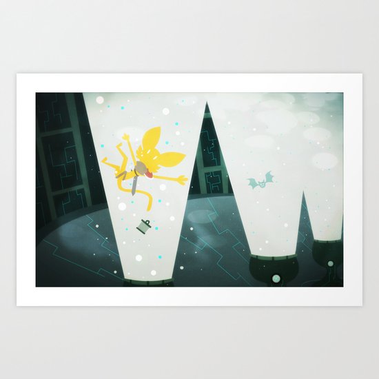 The Berinale elevators Art Print