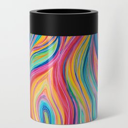 Psychedelic Earth Can Cooler