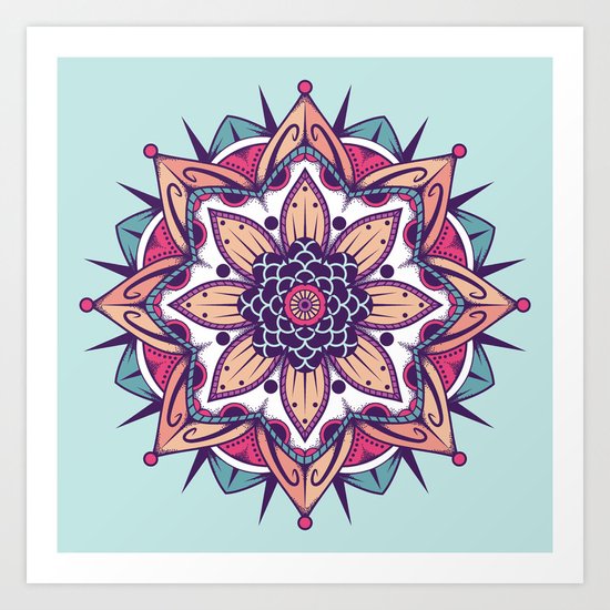 Mandala Art Print
