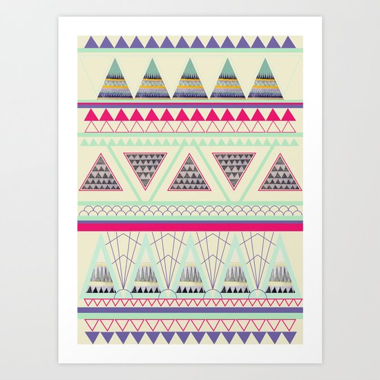 Aztec Art Print