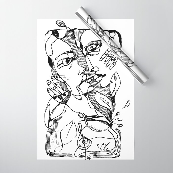Couple In Love Lira Edition Wrapping Paper