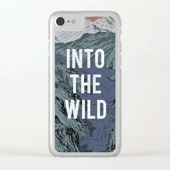 Into The Wild Clear iPhone Case