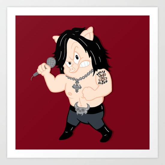 Danzpig Art Print