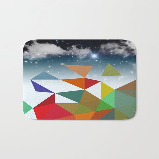 geometric Bath Mat