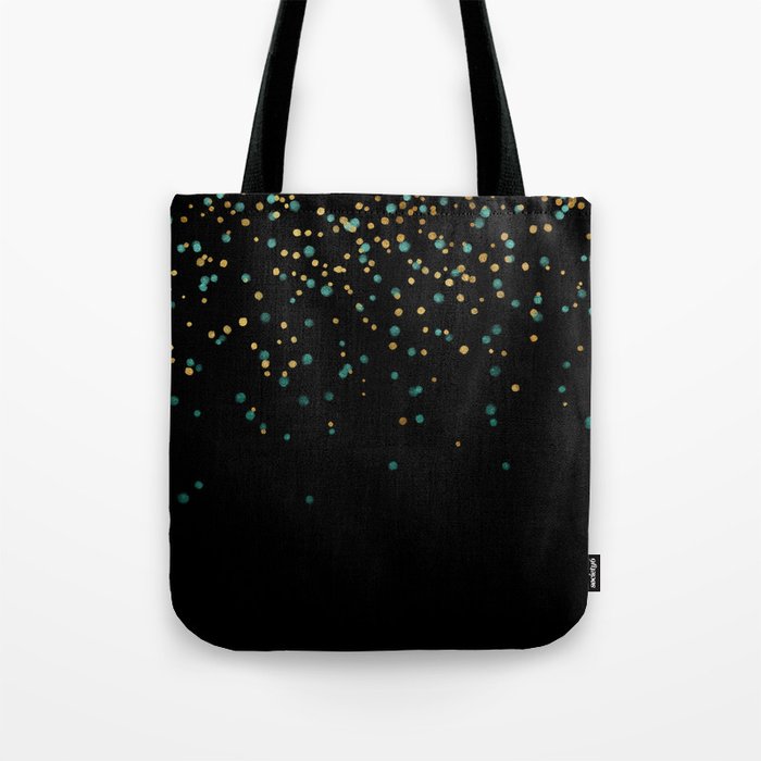 Beautiful Aqua Pattern Design Tote Bag