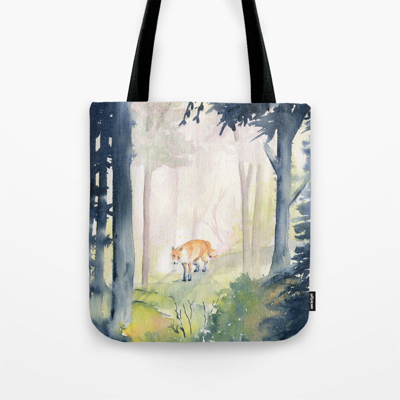 fox tote bag