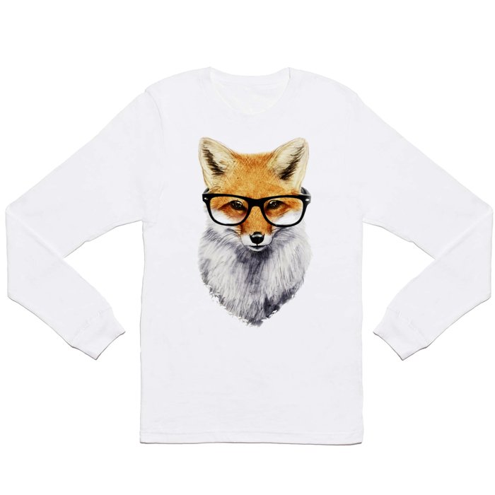 Mr. Fox Long Sleeve T Shirt by Isaiah Stephens | Society6