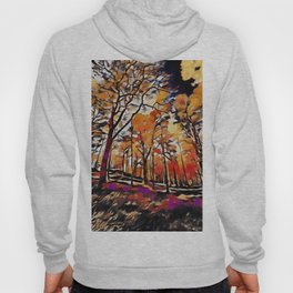 Forest. Digital oil painting Hoody
