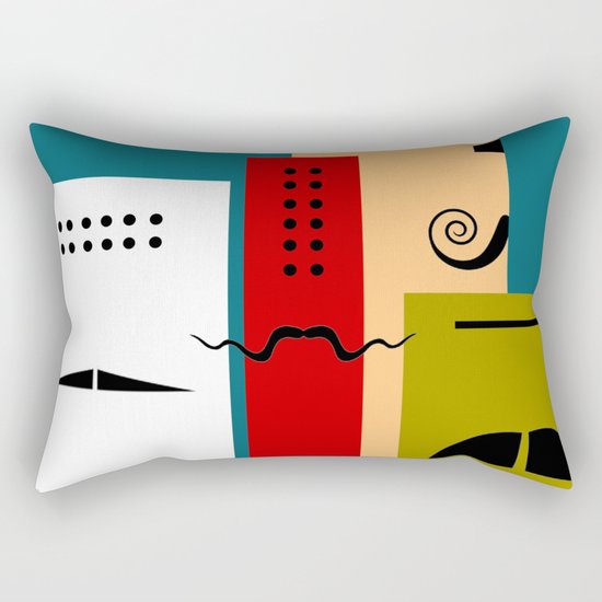 Les Grands Chefs (della serie "La Teoria del Colore") Rectangular Pillow