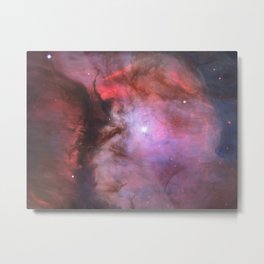 Hubble Space Telescope - Orion in Miniature Metal Print