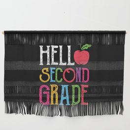 Hello Second Grade Back To School Wall Hanging