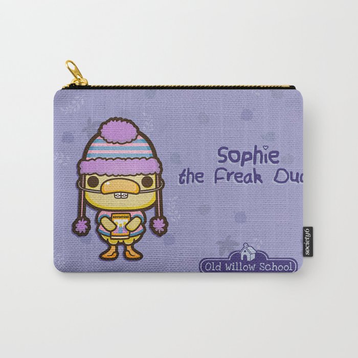 Sophie the freak Duck Carry-All Pouch