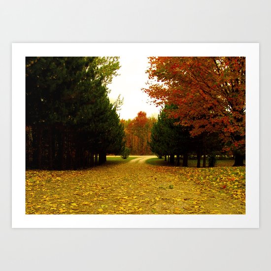 October Art Print