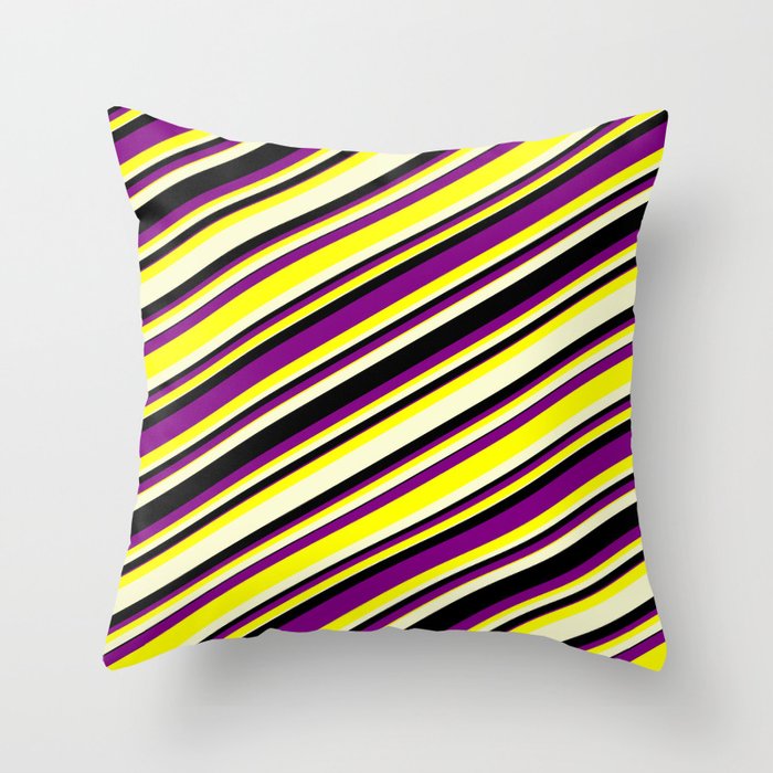 Purple and yellow pillows new arrivals
