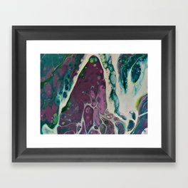 Purple Emerges 2 Framed Art Print