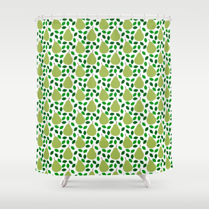 Pairs of Pears Shower Curtain