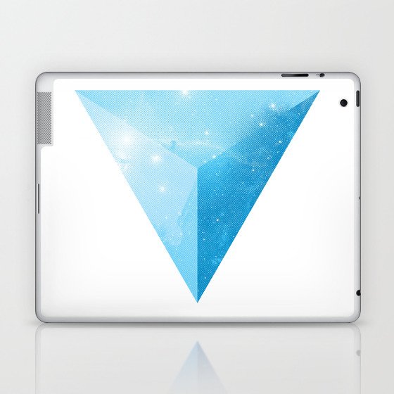 cosmic triangle Laptop & iPad Skin