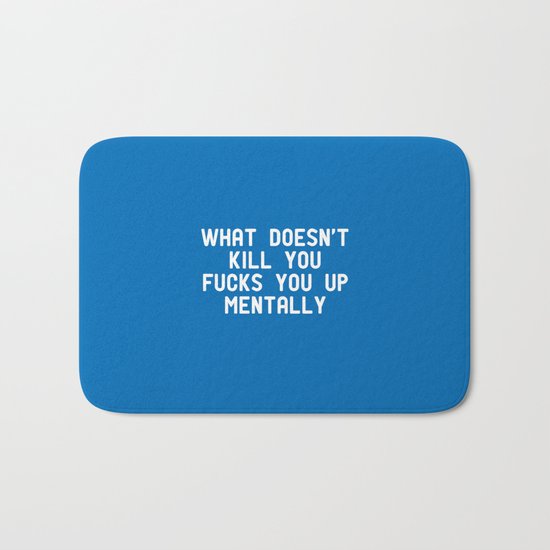 Mentally Bath Mat